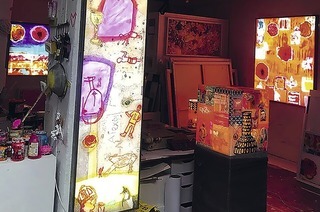 In ihrer Ausstellung" It'sabout time" zeigt Cora Korte Lichtbilder und Lichtobjekte in der Stdtischen Galerie im Alten Rathaus Lahr