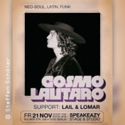 Cosmo Lautaro + Band - BERLIN - 21.11.2025 20:00