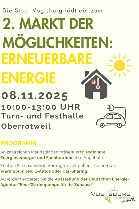 Erneuerbare Energien - Vogtsburg - 08.11.2025 10:00