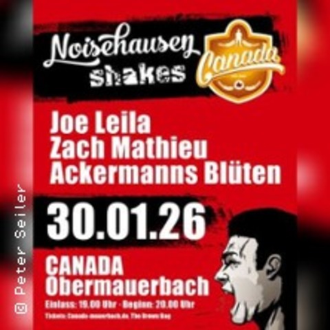 Noisehausen Shakes Canada - AICHACH OT OBERMAUERBACH - 30.01.2026 20:00