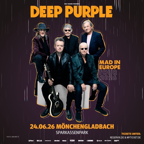 DEEP PURPLE - MAD IN EUROPE 2026 - M�nchengladbach - 24.06.2026 19:00