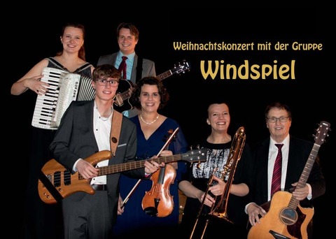 Weihnachtskonzert der Gruppe Windspiel - Tour 2025 - Hamdorf - 21.12.2025 19:00
