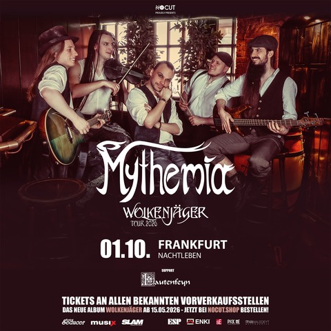 Mythemia - Wolkenjger Tour 2026 - Frankfurt am Main - 01.10.2026 20:00