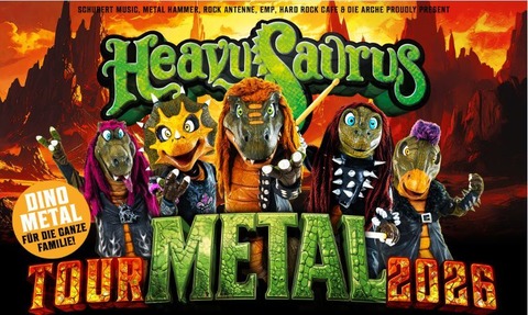 Heavysaurus - METAL Tour 2026 - Erlangen - 13.11.2026 17:30