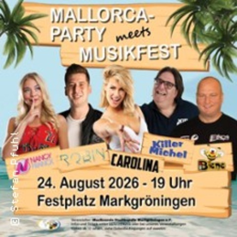Mallorca Party meets Musikfest - Markgr�ningen - 24.08.2026 19:00