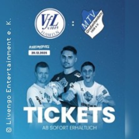VfL Hameln vs. MTV Groenheidorn - Hameln - 20.12.2025 19:00