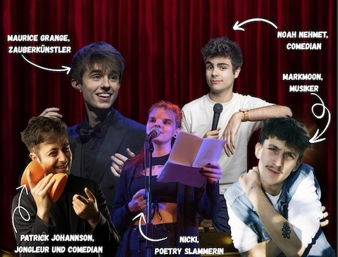 Maurice Grange, Noah Nehmet, Nicki, Markmoon, Patrick Johannson - Next Generation of Arts - Junge K�nstler*innen. Neue Impulse. Eine B�hne - Stuttgart - 13.05.2026 20:00