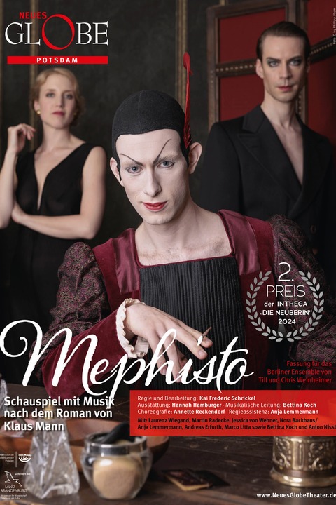Theaterreihe des Volksbildungsrings Bad Arolsen 2025/2026 - „Mephisto“ - nach einem Roman von Klaus Mann - Bad Arolsen - 08.03.2026 19:30