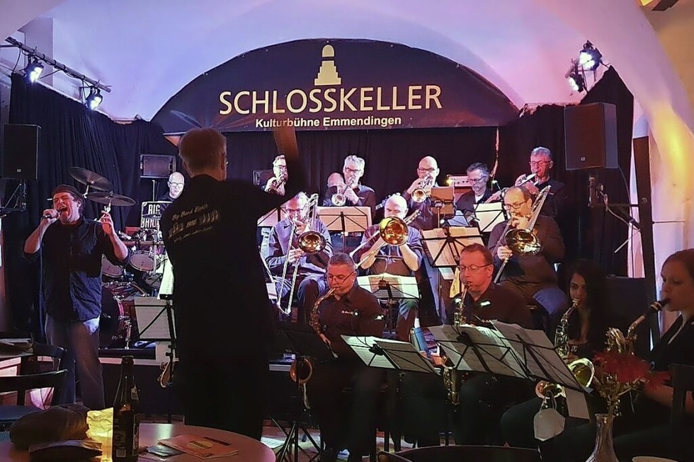 Die Big Band Elzach tritt im Schlosskeller Emmendingen auf - Badische Zeitung TICKET