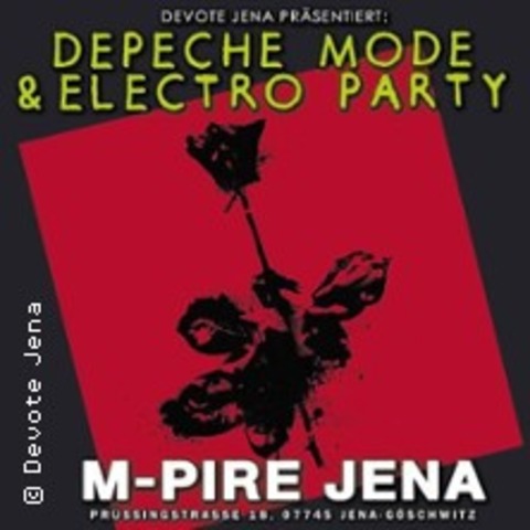 Depeche Mode & Electro Party By Devote - JENA - 05.12.2026 21:00