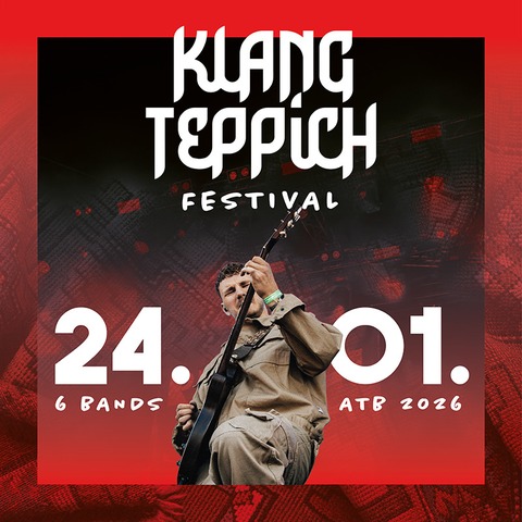 Klangteppich - Festival Nr. 3 - Das Newcomerfestival in Oberhausen - Oberhausen - 24.01.2026 17:00