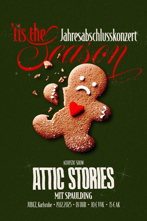 Attic Stories - Akustik-Jahresabschlussshow - Karlsruhe - 19.12.2025 19:00