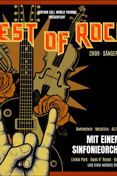 BEST OF ROCK - Ein symphonisches Erlebnis LIVE IM KONZERT - Marburg - 01.02.2026 19:00