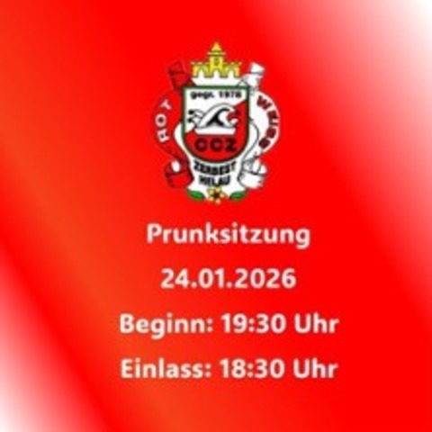 CCZ 1. Prunksitzung - ZERBST - 24.01.2026 19:30