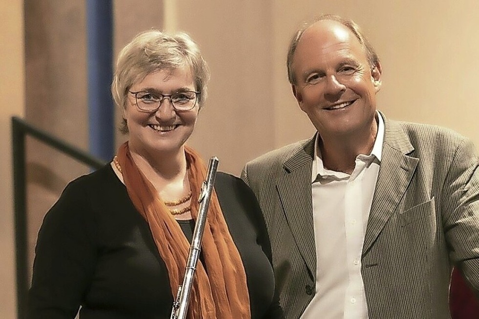 Die Fltistin Susanne Ramm-Weber und der Pianist Jens Rosteck musizieren in einer Benefiz-Soire im Haus an der Stiftskirche - Badische Zeitung TICKET