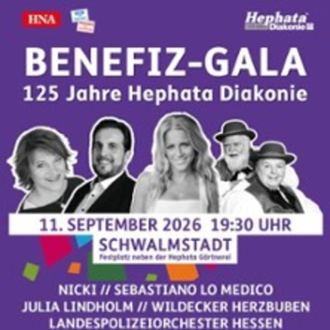 Benefiz-Gala 125 Jahre Hephata Diakonie - SCHWALMSTADT - 11.09.2026 19:30