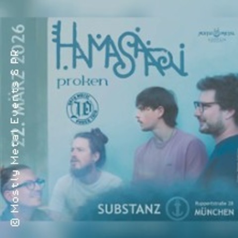 Hamasaari, JD Power Trio & Proken - M�NCHEN - 22.03.2026 18:00