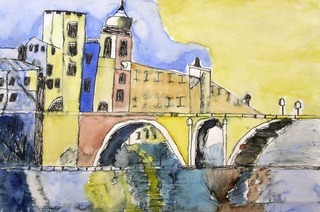 Die Lahrer Malgruppe von Karin Wohlrabe stellt im Haus zum Pflug aus