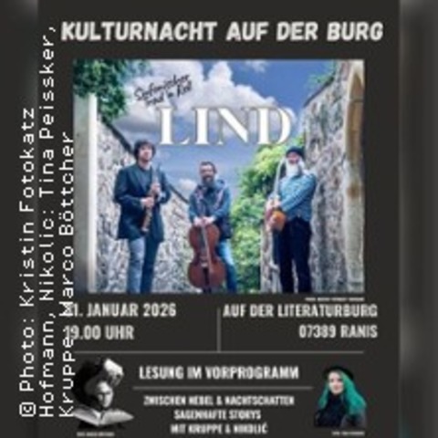 Kulturnacht Ranis - RANIS - 31.01.2026 19:00
