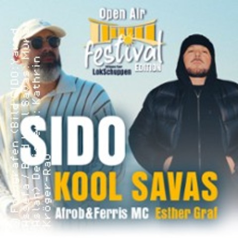 Festival Edition mit SIDO & Kool Savas - Dillingen/Saar - 24.07.2026 16:00