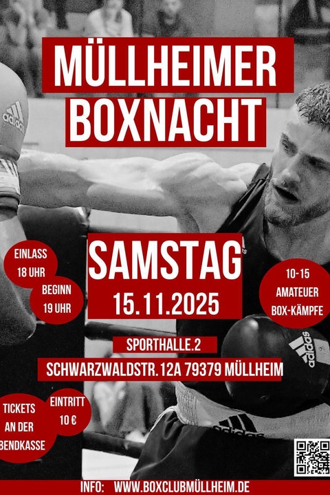 Mllheimer Boxnacht - Mllheim - 15.11.2025 19:00