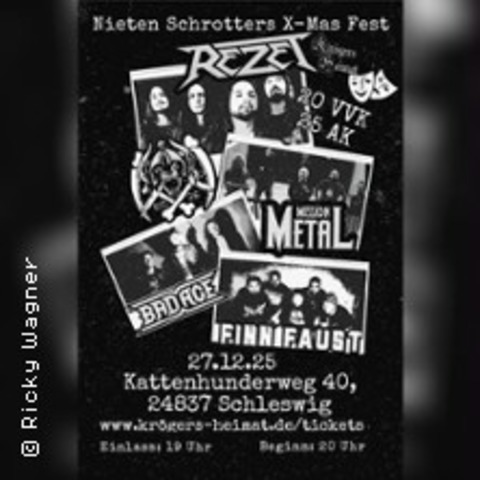 Nieten Schrotters X-Mas Fest - SCHLESWIG - 27.12.2025 20:00