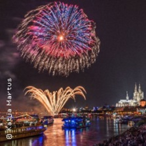 K�lner Lichter 2026 - Sparkassen-Trib�ne am Basteiufer - K�LN - 01.08.2026 18:00