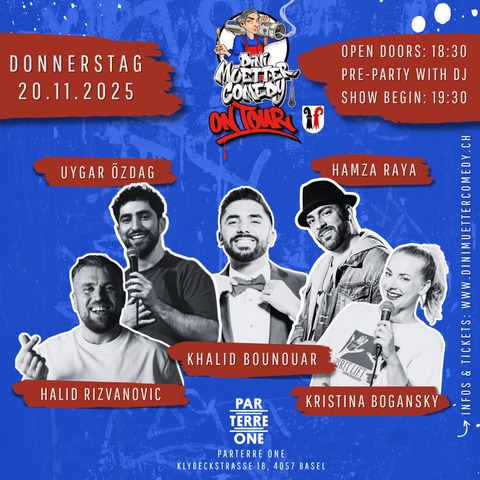 Dini Mutter Comedy - On Tour - Basel - 20.11.2025 19:30