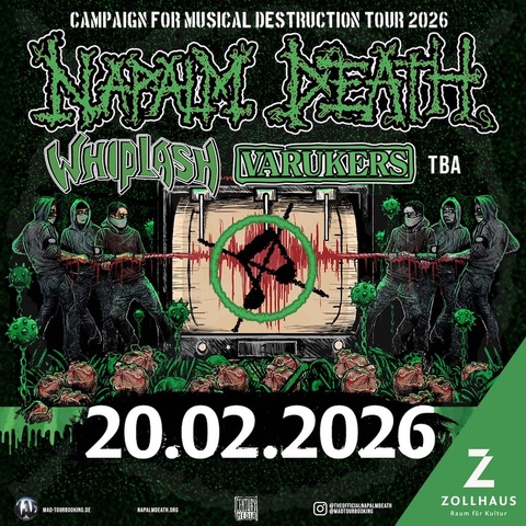 CAMPAIGN FOR MUSICAL DESTRUCTION TOUR 2026 - Leer - 20.02.2026 18:30