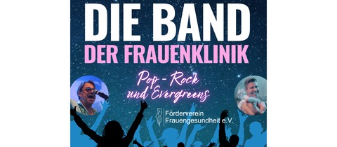Benefizkonzert fr den Frderverein Frauengesundheit - Pop-Rock und Evergreens - Tbingen - 24.01.2026 19:00