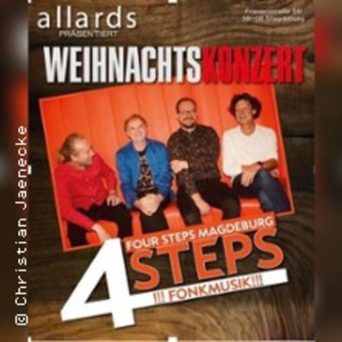4steps Live - Weihnachtskonzert - MAGDEBURG - 23.12.2025 20:00