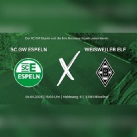 SC GW Espeln vs. Weisweiler Elf - H�VELHOF-ESPELN - 04.06.2026 15:00