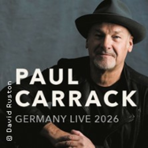 Paul Carrack - Germany Live 2026 - ZWICKAU - 19.10.2026 19:30