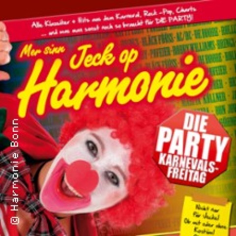 Jeck Op Harmonie - Bonn - 13.02.2026 20:00