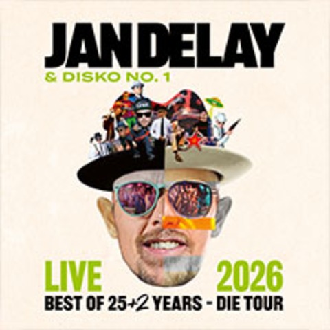 Jan Delay & Disko No.1 - Best Of 25 Years +2 - Die Tour - HALTERN AM SEE - 26.06.2026 17:00