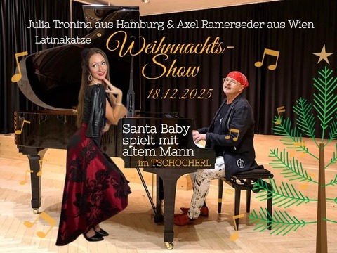 Weihnachtsshow - Santa Baby spielt mit altem Mann - Wien - 18.12.2025 19:30