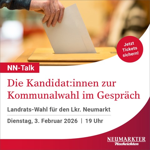NN-Talk | Die Kandidat:innen zur Kommunalwahl im Gespr�ch - Neumarkt in der Oberpfalz - 03.02.2026 19:00