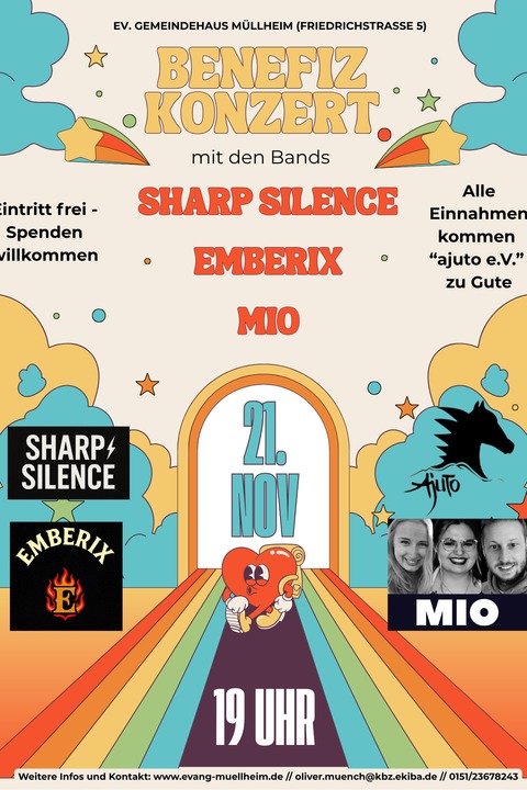 Sharp Silence, Emberix, MIO - Mllheim - 21.11.2025 19:00