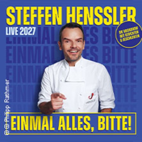 Steffen Henssler - Einmal alles, bitte! - Live 2027 - Leipzig - 05.04.2027 20:00