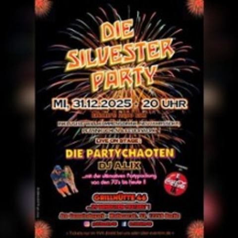 Die Silvester Malleparty - BERLIN - 31.12.2025 20:00