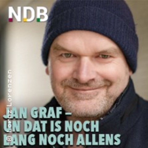Un dat is noch lang nich allens! - Jan Graf singt un vertellt - FLENSBURG - 16.01.2026 20:00