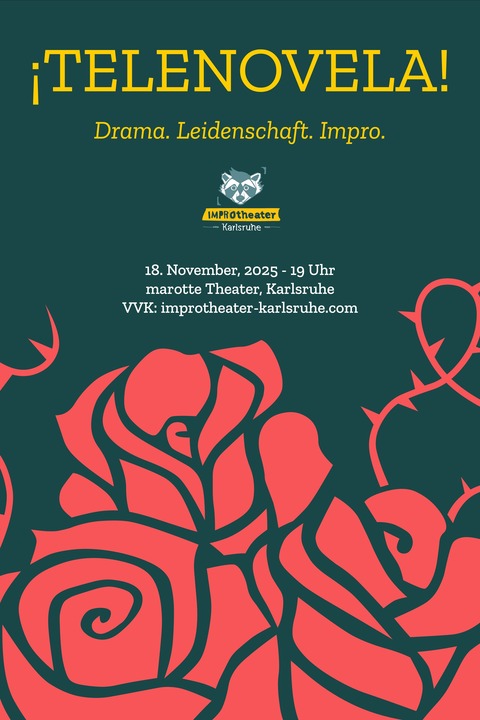Improtheater Karlsruhe prsentiert: Telenovela - Karlsruhe - 18.11.2025 19:00