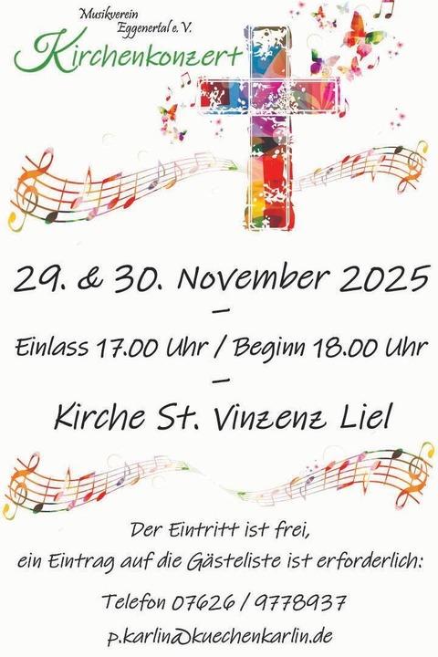 Musikverein Eggenertal - Schliengen - 29.11.2025 18:00