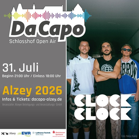 Da Capo 2026 - ClockClock - Alzey - 31.07.2026 21:00