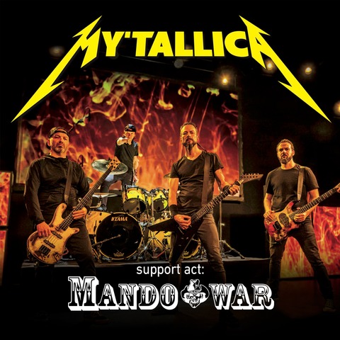 MY'TALLICA and MANDOWAR meets Warehouse Seven - DIE #1 METALLICA TRIBUTE BAND IN DEUTSCHLAND und die Hellboys from Cow - Gelnhausen - 30.04.2026 19:45
