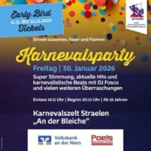 Karnevalsparty Straelen - STRAELEN - 30.01.2026 20:11