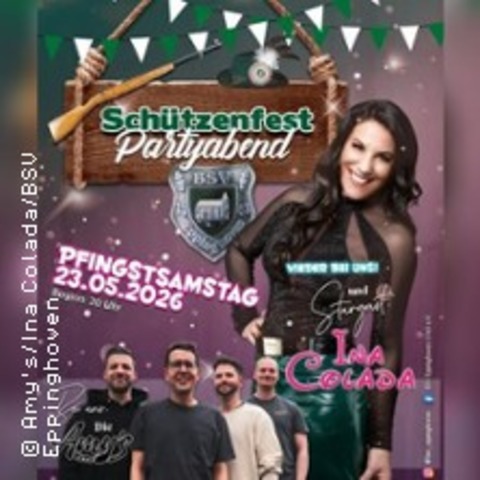 Party mit Amy's Coverband und Ina Colada - DINSLAKEN - 23.05.2026 20:00