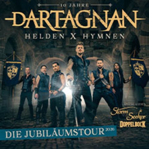 dARTAGNAN - special guests: Storm Seeker & Doppelbock - Leipzig - 06.11.2026 18:30