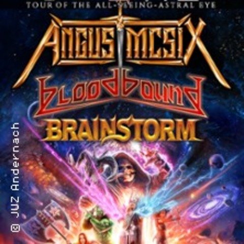 Angus McSix + Bloodbound + Brainstorm - OBERHAUSEN - 20.03.2026 18:30