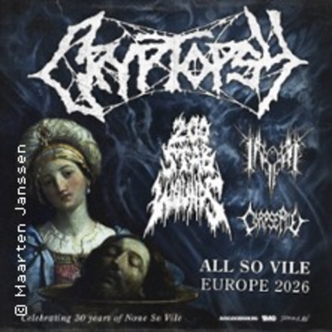 Cryptopsy - Celebrating 30 years of None So Vile - Hamburg - 26.01.2026 18:30